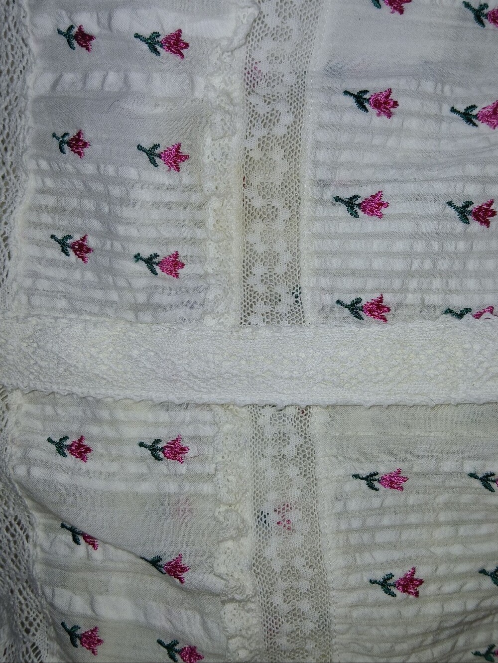 Loveshackfancy Lace And Floral Embroirderd Maxi - 4 - Picture 15 of 16